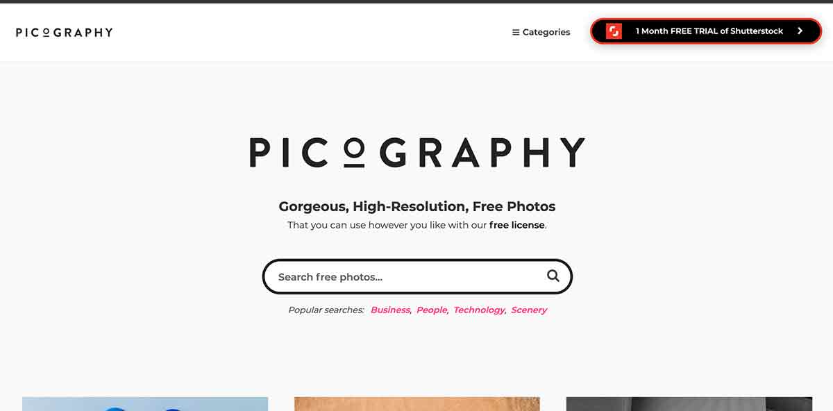 Picography - Gorgeous Free Photos (CC0)