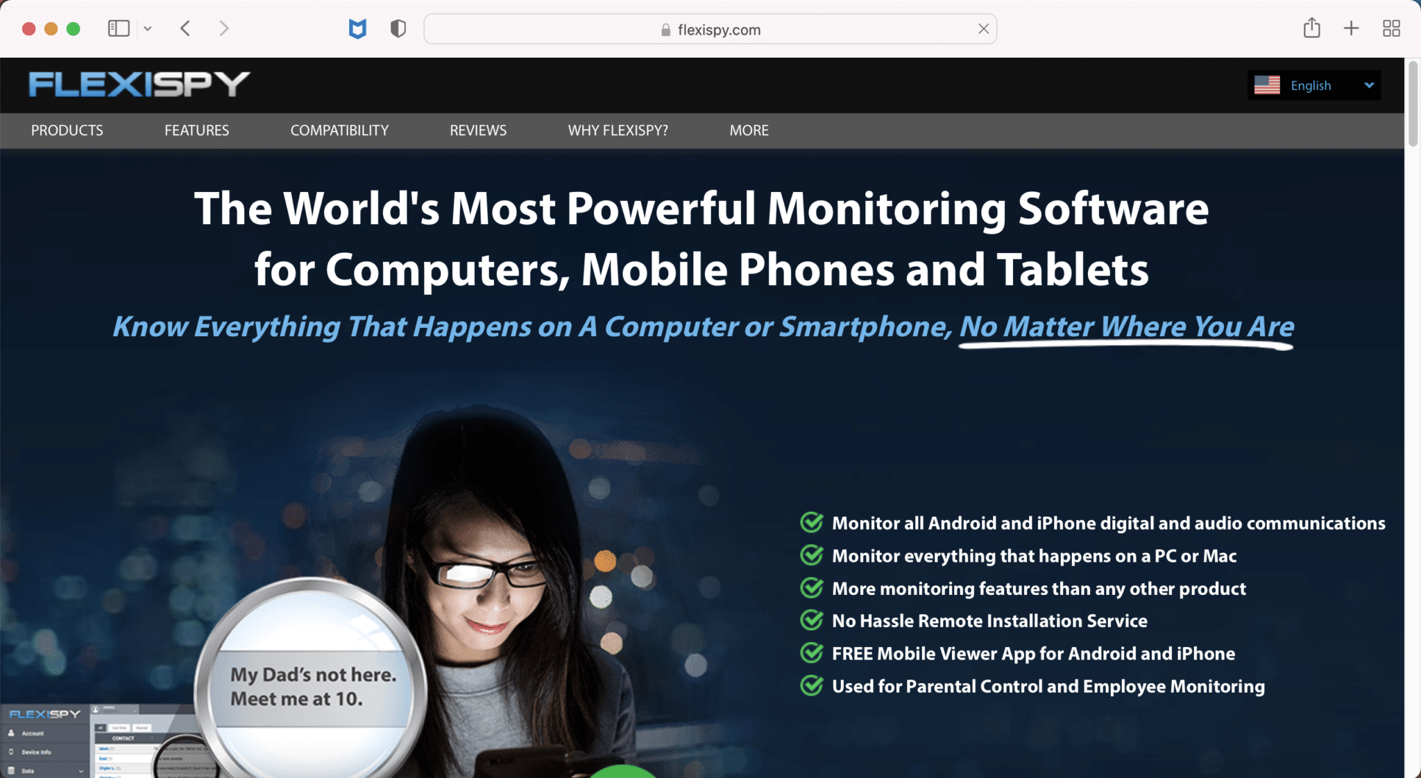FlexiSPY™ - Unique Monitoring Software For Mobiles & Computers