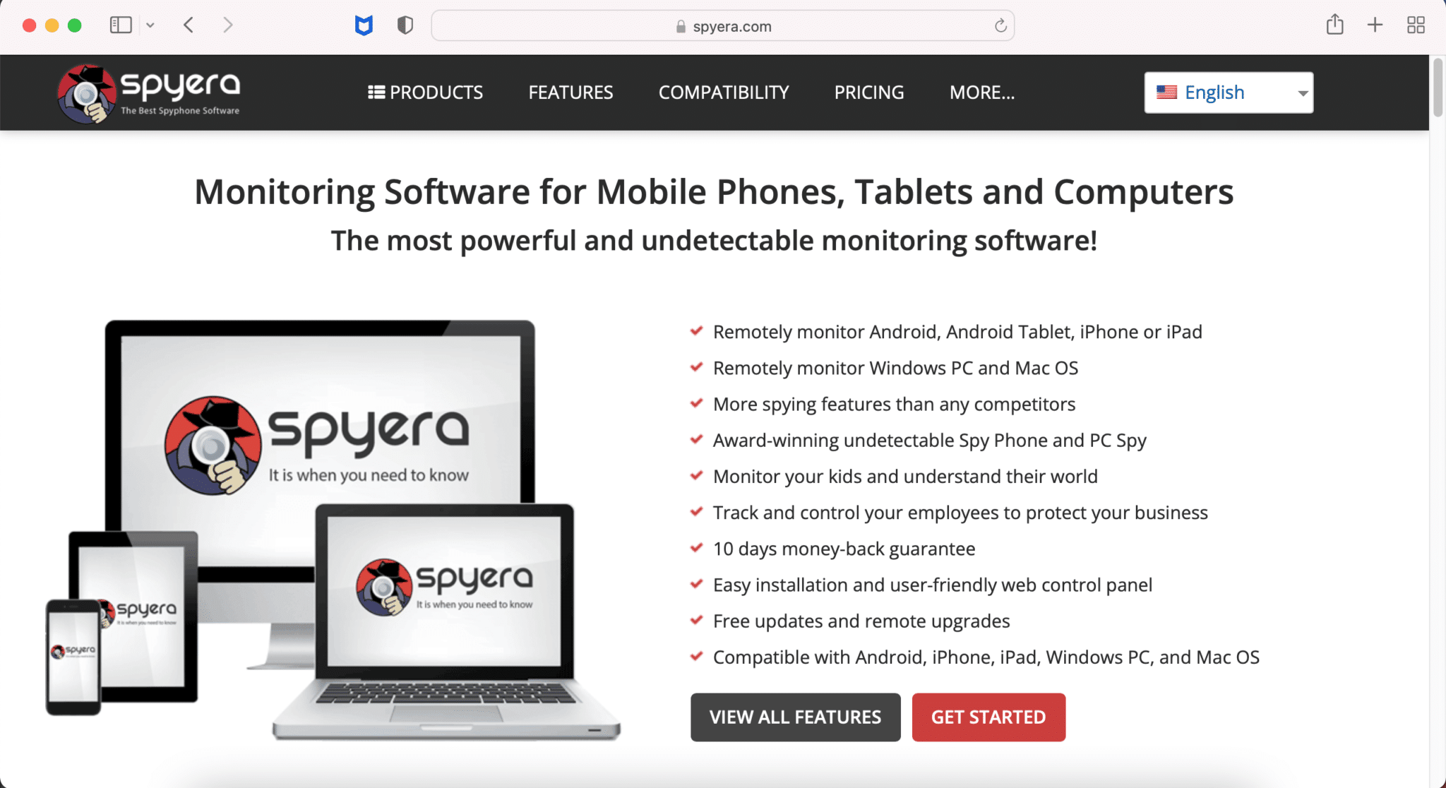 SPYERA™ - The best mobile and computer monitoring software